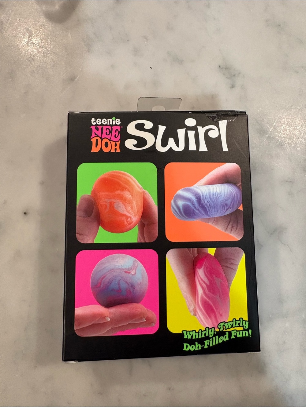 Teenie NeeDoh Swirl Doh-Filled Fun - Multicolor